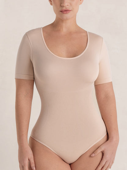 Shapermint Essentials All Day Every Day Short Sleeve Bodysuit