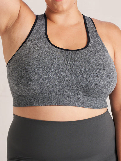 Truekind® Seamless Racerback Sports Bra