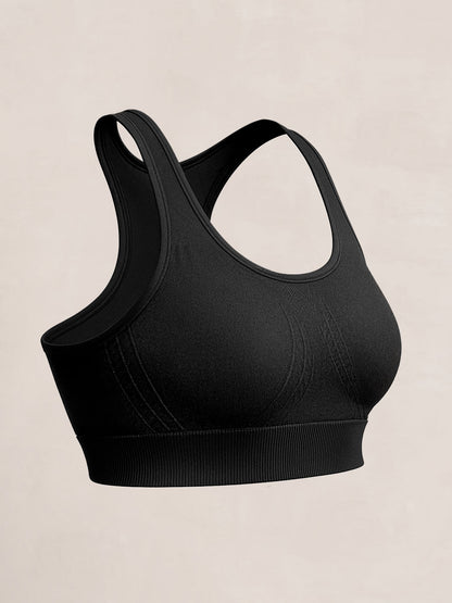 Truekind® Seamless Racerback Sports Bra