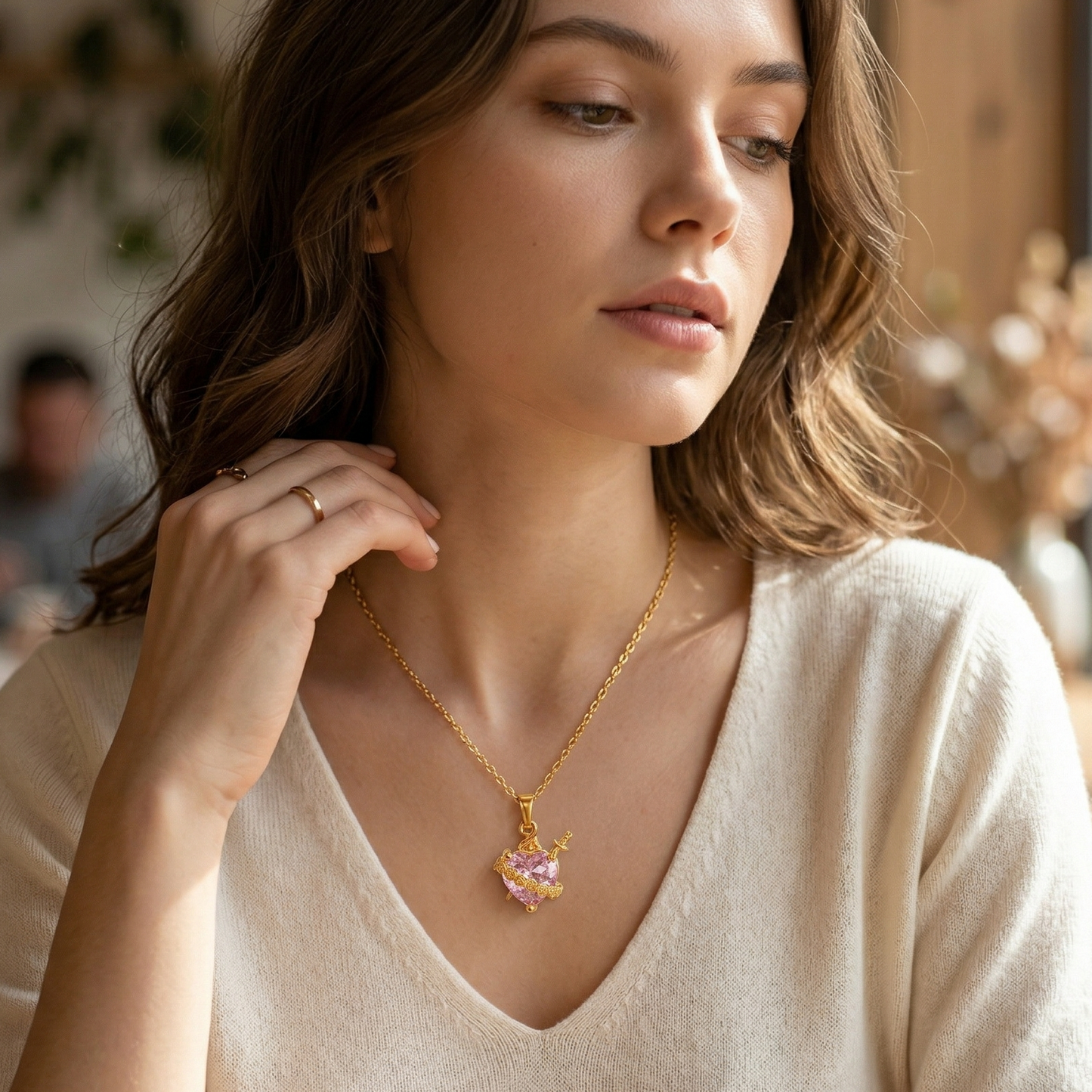 Luz de María: El Sagrado Corazón en Cristal Infinito