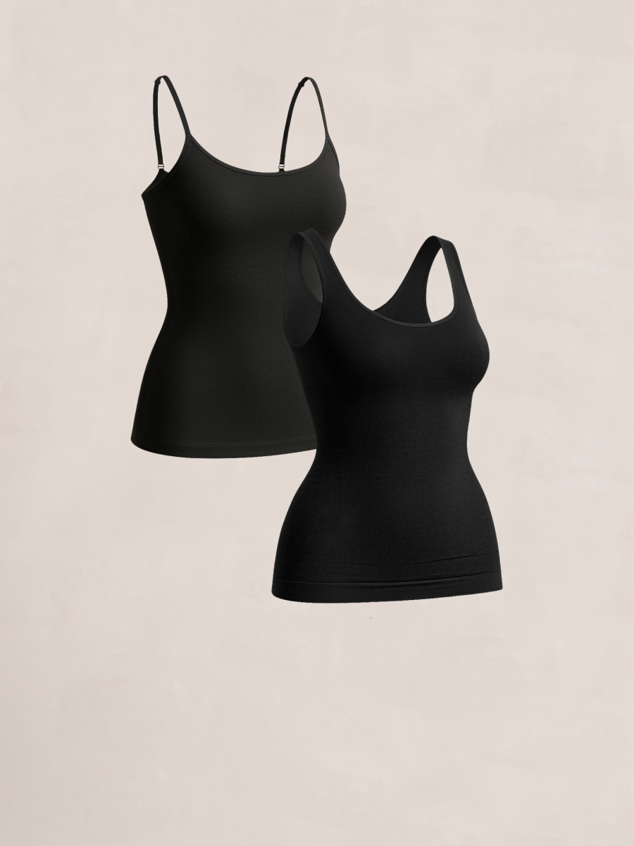 Bundle Shapermint Essentials - 1 Tank Cami + 1 Scoop Neck Cami