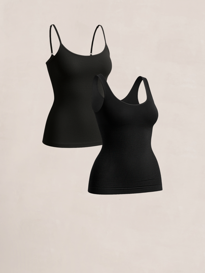 Bundle Shapermint Essentials - 1 Tank Cami + 1 Scoop Neck Cami