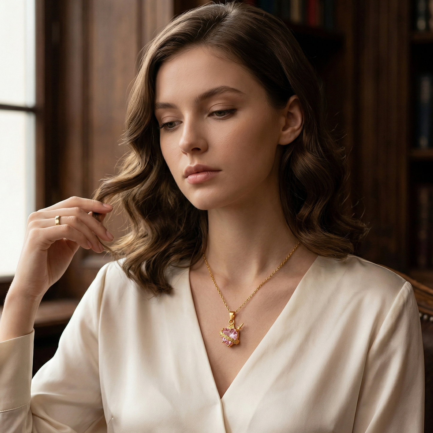 Luz de María: El Sagrado Corazón en Cristal Infinito
