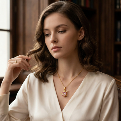 Luz de María: El Sagrado Corazón en Cristal Infinito