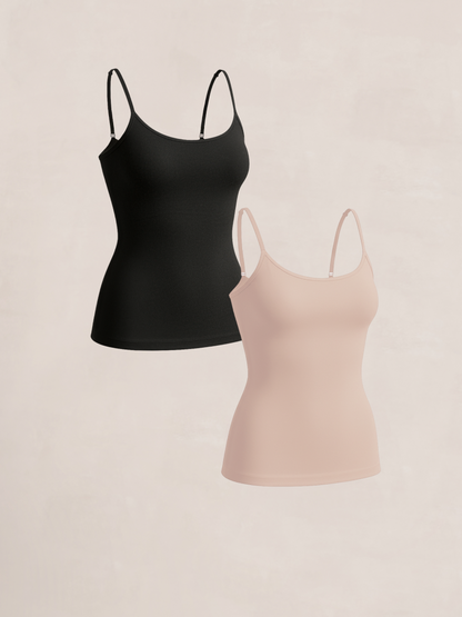 Shapermint Essentials 2-Pack Scoop Neck Cami