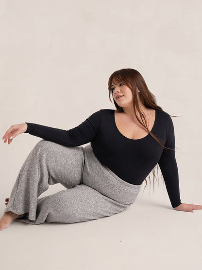 Shapermint Essentials All Day Every Day Long Sleeve Bodysuit