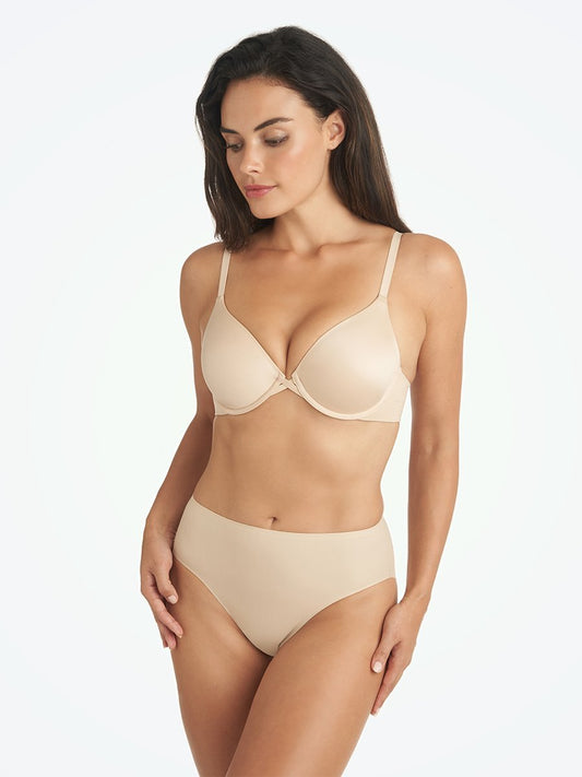TC Wonderful Edge® Matte Microfiber Modern Hi-Cut Brief