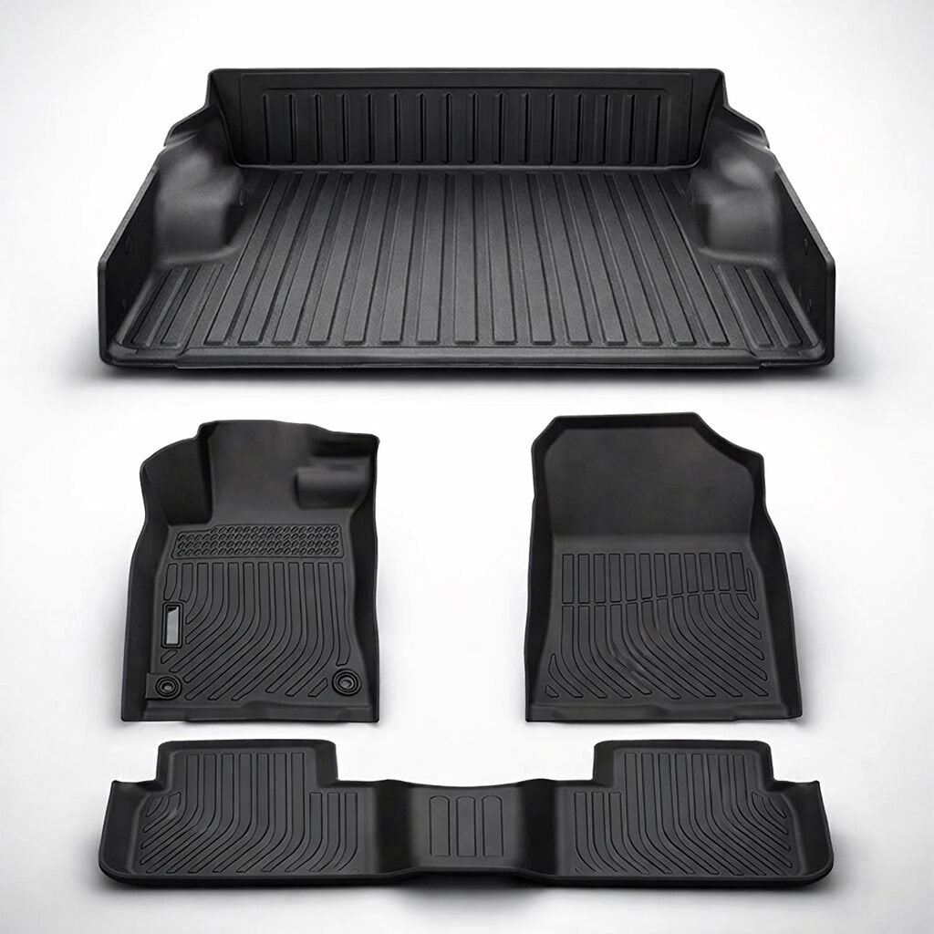 Tapete Bandeja 3D — Pick-up + Caixa de carga